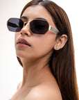 [ Seychelles ] Vintage Metallic Sunglasses