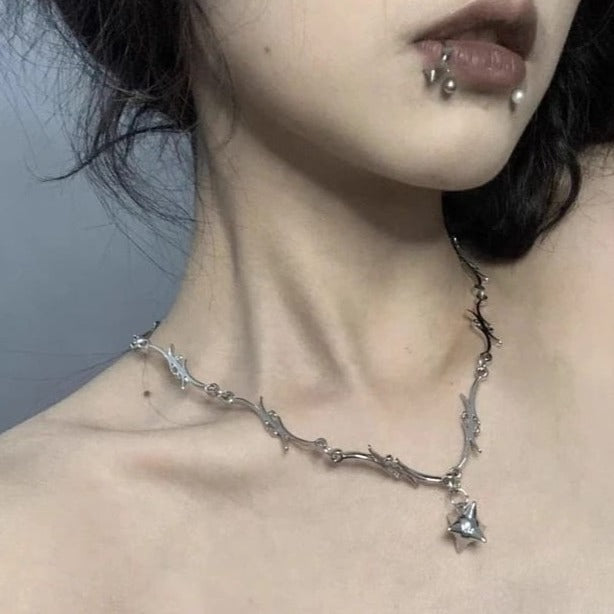 [ Toxic ] Unisex Gothic Neckpiece - projectshades