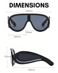 [ Allure ] Luxury Oversized Sunglasses - projectshades