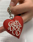 [ Girls Dont Cry ] Heart Key Chain