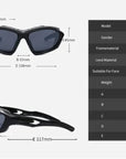 [ Firefox ] Y2k Sporty Sunglasses