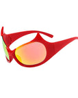 [ Ammon ] Overized Devil Sunglasses